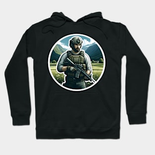 Tactical Man Hoodie